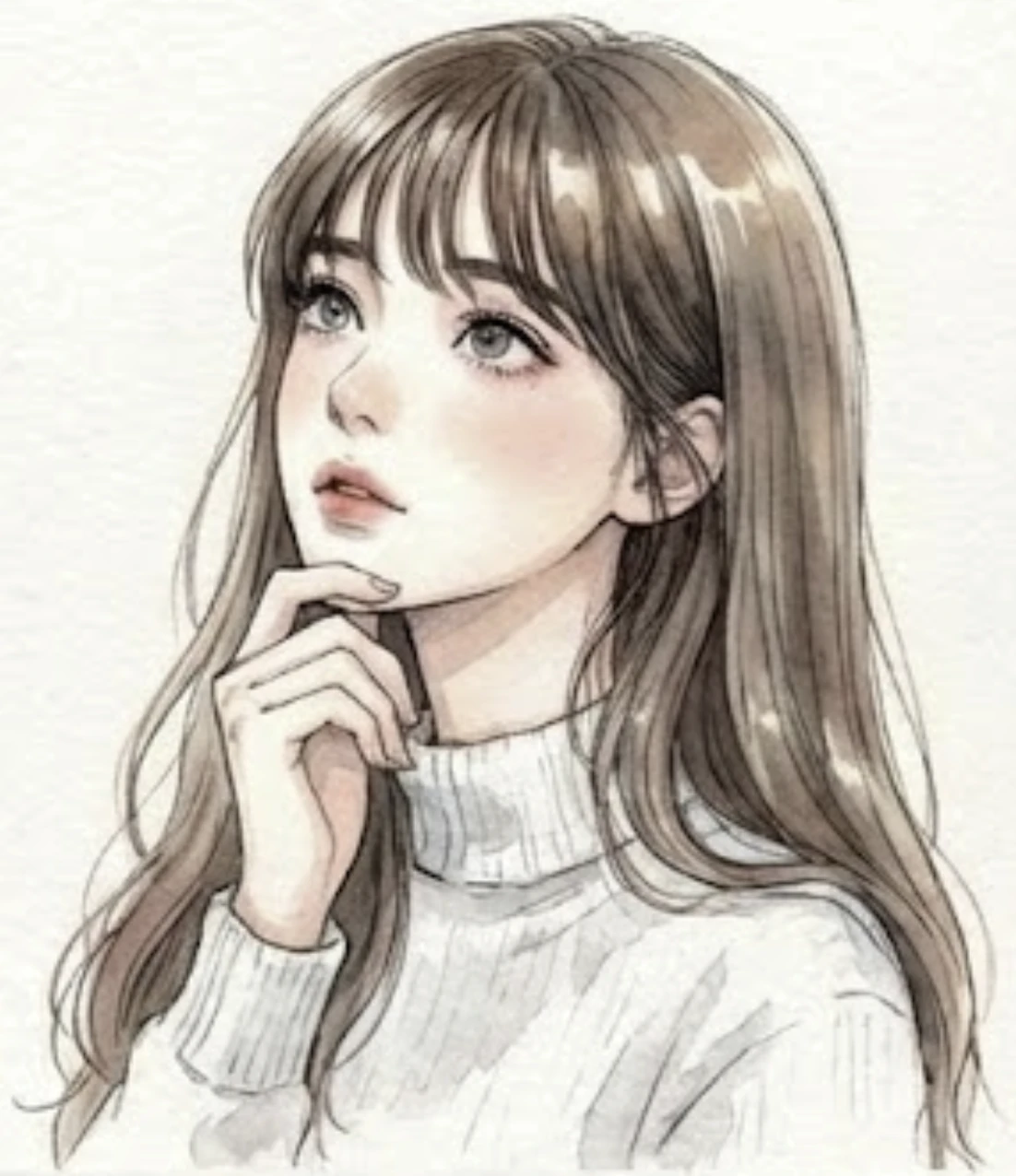 コンプレックスを抱える女性